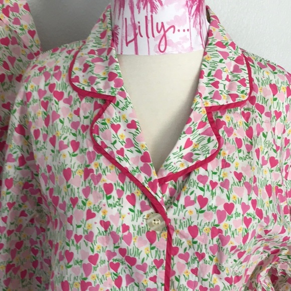 Rare Lilly Pulitzer Valentines “LOVE YOU TOO MUCH” - Picture 2 of 11
